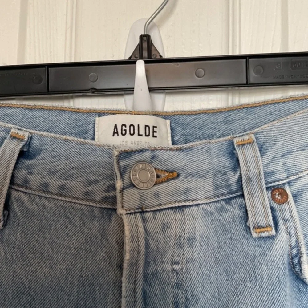 AGOLDE Light Blue Denim Jeans - Picture 5 of 12
